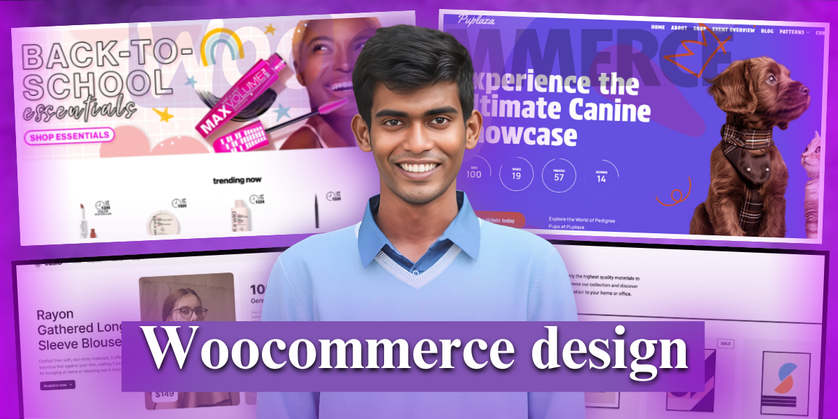 Woocommerce design